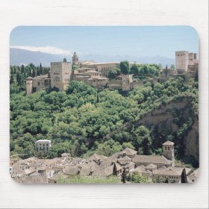 Mousepad Vista do palácio do Alhambra