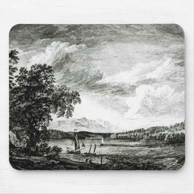 Mousepad Vista do rio de Hudson de Pakepsey (Frente)