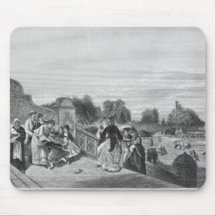 Mousepad Vista do terraço, Central Park, 1872