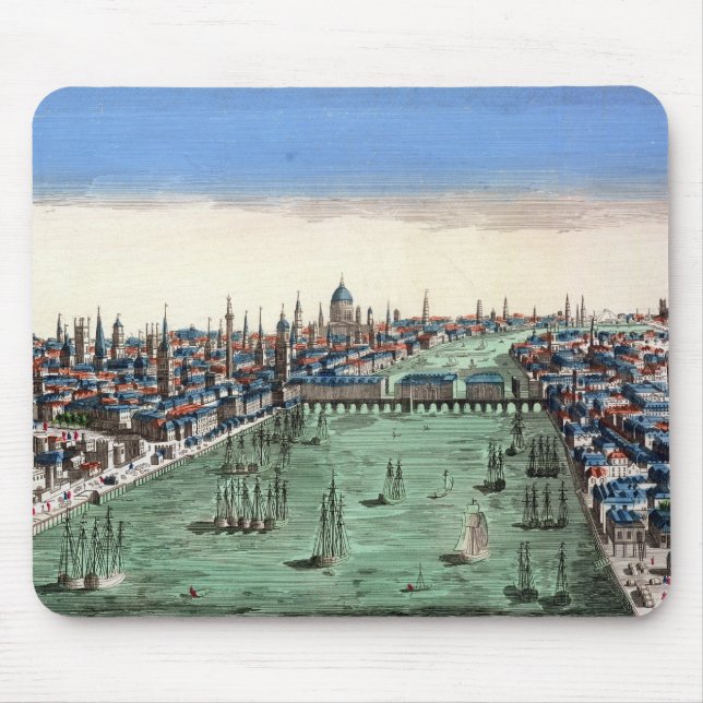 Mousepad Vista geral de Londres (Frente)