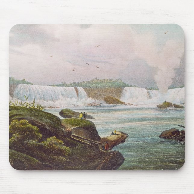 Mousepad Vista geral de Niagara Falls do lado canadense (Frente)