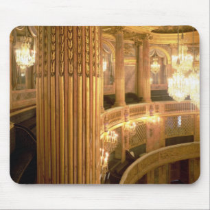 Mousepad Vista interior do teatro da ópera que olha para t