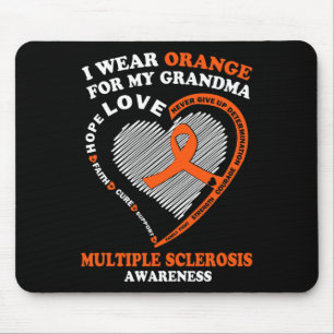 Mousepad Vista Laranja Para Minha Avó Esclerose Múltipla Em