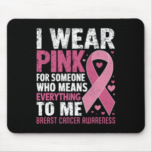 Mousepad Vista Rosa Para Alguém Que Me Quer Dizer Tudo