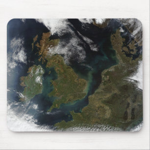 Mousepad Vista satélite de Europa do Norte
