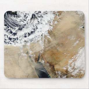 Mousepad Vista satélite do mediterrâneo oriental