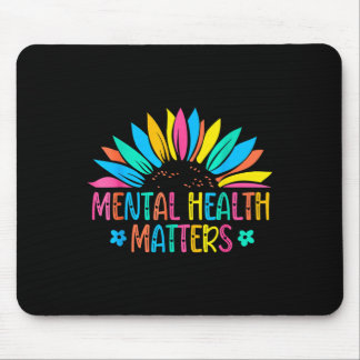 Mousepad Visto A Consciência Mental Verde Para Apoiar A Gue