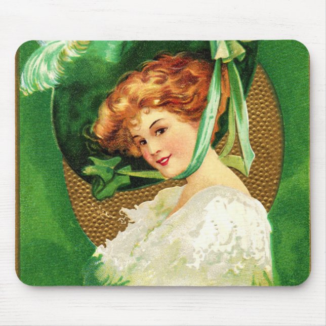 Mousepad Visto de queda do verde (Frente)