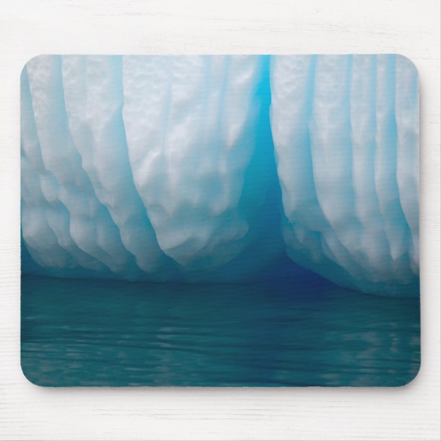 Mousepad Visualizando icebergs azuis no Canal Errera (Frente)