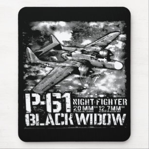 Mousepad Viúva Preta P-61