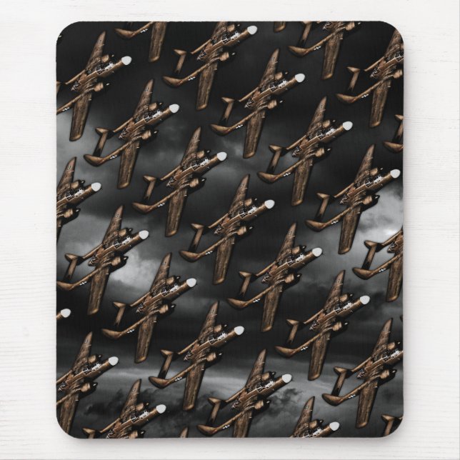 Mousepad Viúva Preta P-61 (Frente)