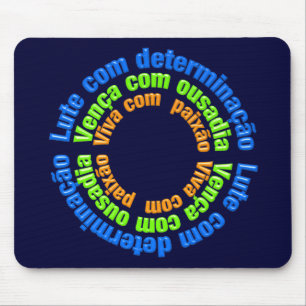 Mousepad viva com paixão