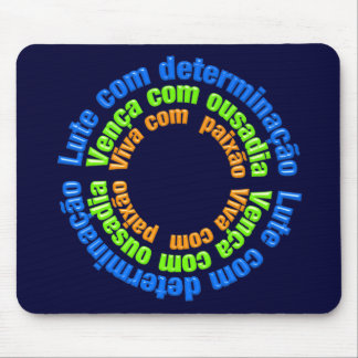 Mousepad viva com paixão