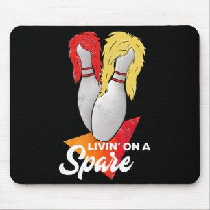 Mousepad Vivendo Em Uma Equipe Da Liga De Boliches Sobressa
