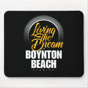 Mousepad Vivendo o sonho na praia de Boynton