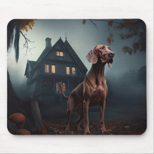 Mousepad Vizsla Halloween Assustador