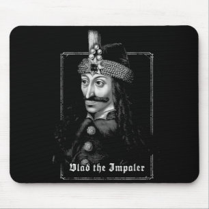 Mousepad Vlad O Empalador Arte Medieval Gótico Vintage