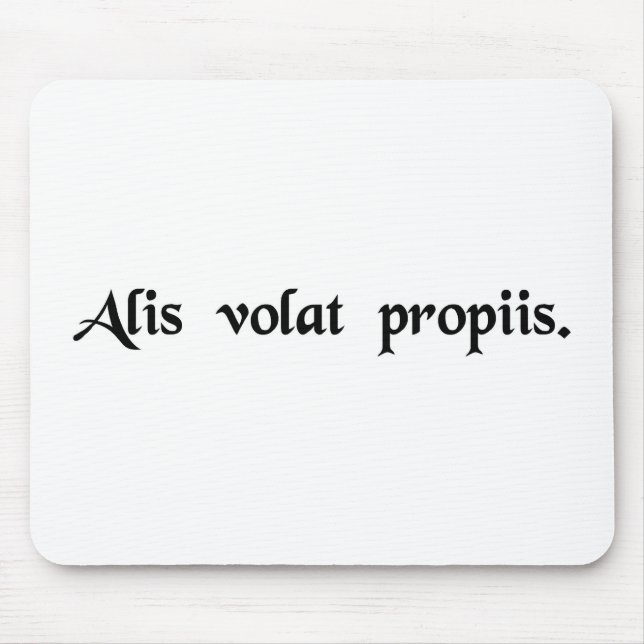 Mousepad Voa com suas próprias asas (Frente)