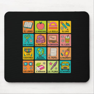 Mousepad Vocabulário Espanhol Volta às Aulas Maestra Biling