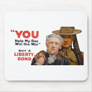 Mousepad Você ajuda meu garoto a ganhar a guerra