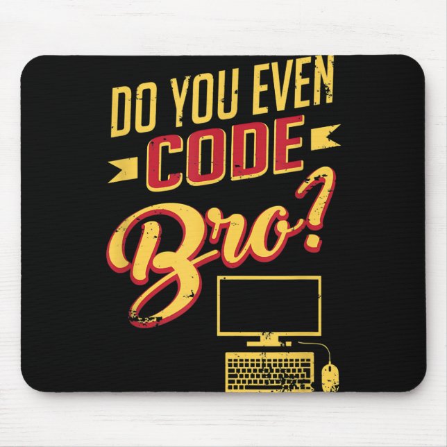 Mousepad Você Até Codifica O Engenheiro De Software Engraça (Frente)
