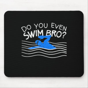 Mousepad Você Até Mesmo Natação De Nadar Treinando Nadinho