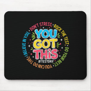 Mousepad Você Conseguiu Este Teste Dia Rock O Testin Do Pro