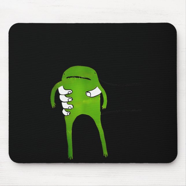 Mousepad Você Deve Aceitar O Sapo Meme Divertido  (Frente)