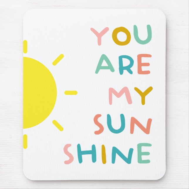Mousepad Você É Meu Pastel De Sol (Frente)