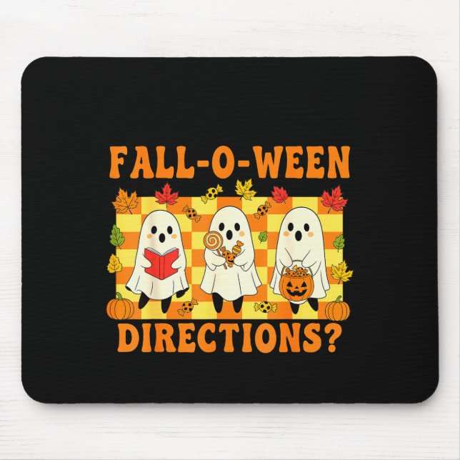 Mousepad Você É Professor Fantasma Engraçado de Direções Fa (Frente)