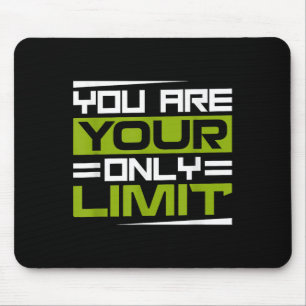 Mousepad Você É Seu Único Limite, Inspiração E Motivação