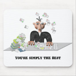 Mousepad Você é simplesmente o melhor texto personalizado
