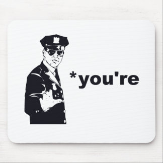 Mousepad Você é sua polícia da gramática