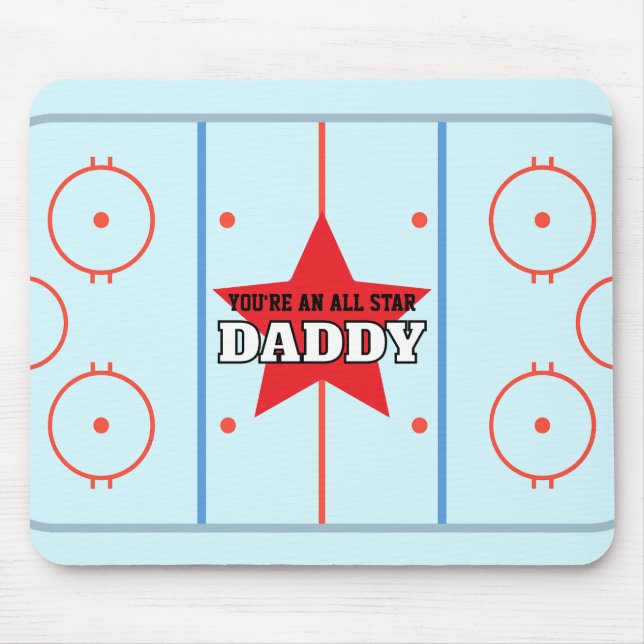 Mousepad Você é um Presente Personalizado do All Star Hocke (Frente)