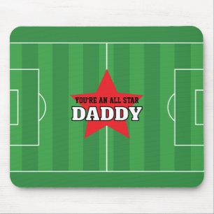 Mousepad Você é um Presente Personalizado do Campo de Futeb
