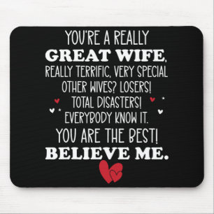 Mousepad Você É Uma Grande Esposa Trump Melhor Esposa Você