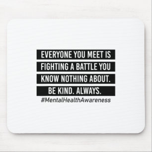 Mousepad Você Encontra-Se Lutando Contra Um Apoio Mental À 