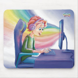 Mousepad Você Está Entediado? Tapete de Mouse de Mesa Color