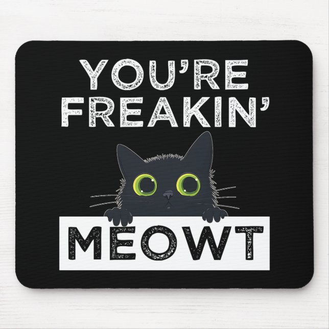 Mousepad Você Está Me Deixando Louco(a) (Frente)