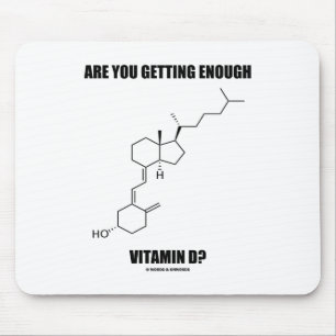 Mousepad Você está obtendo bastante vitamina D?