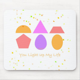 MOUSEPAD VOCÊ ILUMINA MINHA VIDA