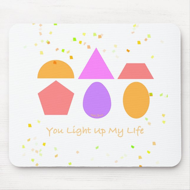 MOUSEPAD VOCÊ ILUMINA MINHA VIDA (Frente)