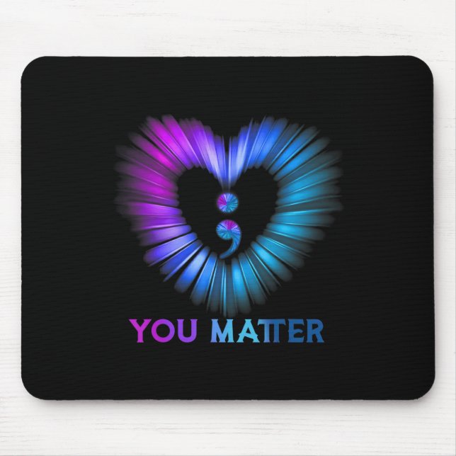 Mousepad Você Importa A Consciência E Prevenção Do Suicídio (Frente)