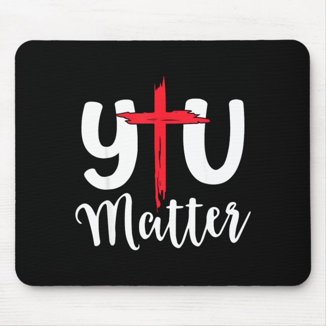 Mousepad Você Jesus Fé Religiosa Cristã (Frente)