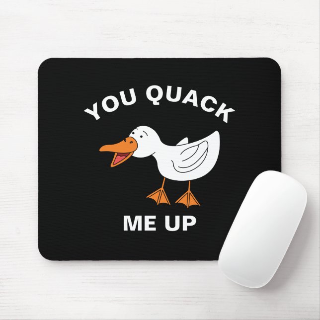 Mousepad Você Me Deixa Engraçada Fazendo Um Pó De Pato Anim (Com mouse)