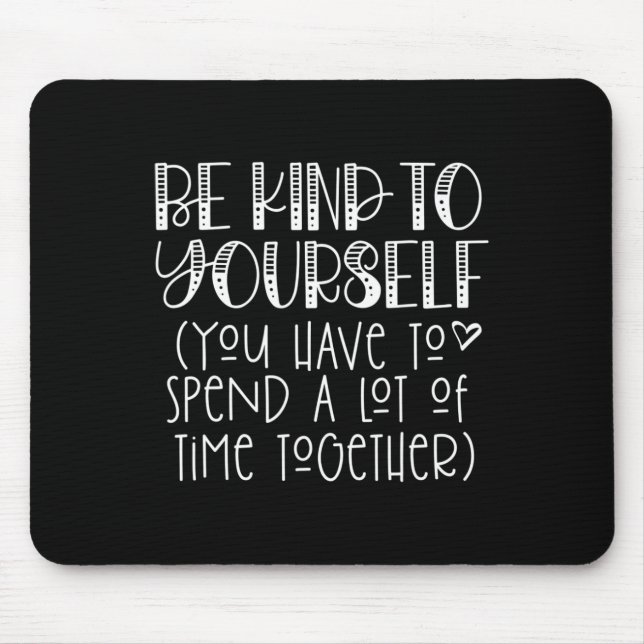 Mousepad Você Mesmo Dizendo - Pensamento Positivo Com Autoa (Frente)