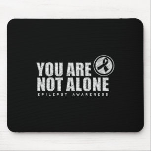 Mousepad Você Não Está Sozinho Dia de Usar Roxo Conscientiz