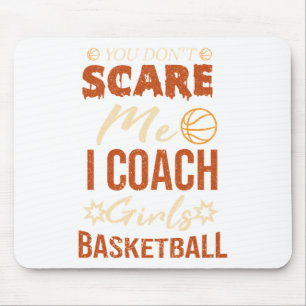 Mousepad Você Não Me Assusta Eu Treino Basquete Feminino En