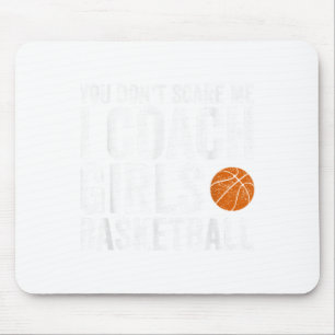Mousepad Você Não Me Assusta Eu Treino Basquete Feminino Tr