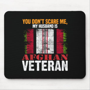 Mousepad Você Não Me Assusta Meu Marido É Afegão Veterano A